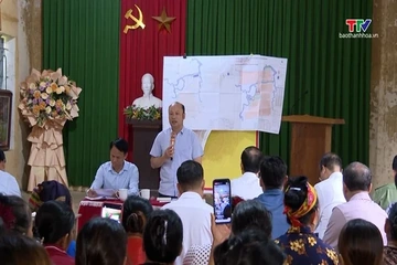 Đẩy nhanh tiến độ tái định cư dự án hồ chứa nước Bản Mồng