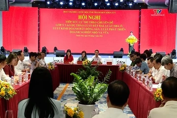 Cử tri Thanh Hóa góp ý vào các dự thảo luật