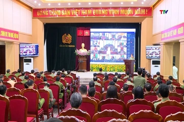 Hội nghị đối thoại giữa Công an tỉnh với Công an cấp xã