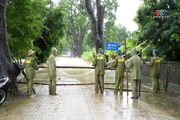 Xã Tân Ninh chủ động ứng phó với mưa lũ