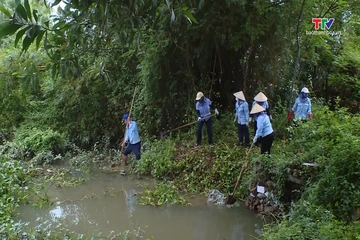 Vệ sinh môi trường, khơi thông dòng chảy sau mưa lũ