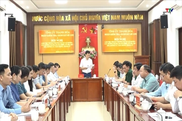 Đoàn kiểm tra, giám sát số 1195 của Ban Thường vụ Tỉnh uỷ làm việc với Ban Thường vụ 8 xã khu vực Mường Lát