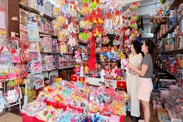 Hàng Việt chiếm lĩnh thị trường đồ chơi trung thu