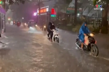 CẢNH BÁO LŨ QUÉT SẠT LỞ ĐẤT, SỤT LÚN ĐẤT DO MƯA LŨ HOẶC DÒNG CHẢY TRÊN KHU VỰC TỈNH THANH HÓA