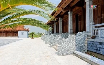 Khẩn trương hoàn thành công trình Đền thờ các thủ lĩnh và nghĩa quân Ba Đình