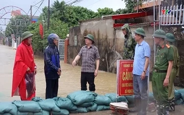Xã Hà Long khẩn trương phòng, chống ngập lụt
