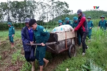 Tập trung khắc phục mưa lũ, ổn định sản xuất