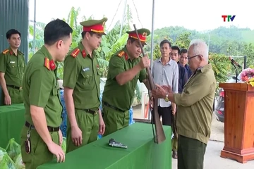 Tăng cường quản lý, thu hồi vũ khí, vật liệu nổ, công cụ hỗ trợ