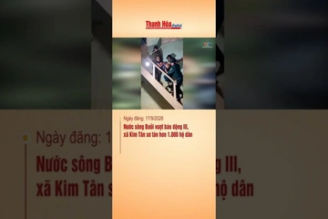 Nước sông Bưởi vượt báo động III, xã Kim Tân sơ tán hơn 1.000 hộ dân