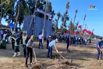 Phường Nam Sầm Sơn hưởng ứng phong trào chung tay bảo vệ môi trường