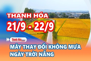 Dự báo thời tiết đêm 21 ngày 22/9/2026