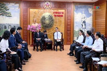 Tăng cường hợp tác giữa Thanh Hóa và Idemitsu Việt Nam