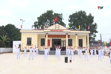 Sân tập cộng đồng - điểm hẹn của người dân