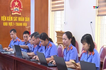 Viện kiểm sát Nhân dân hai cấp tỉnh Thanh Hoá đổi mới mạnh mẽ từ nền tảng số