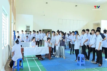 Xã Tân Ninh hoàn thành khám sức khỏe cho học sinh các cấp năm học 2026 - 2027