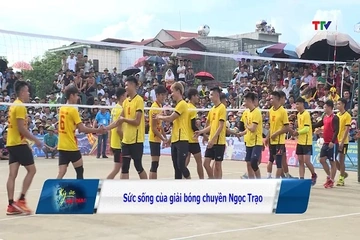 Ký ức thể thao: Sức sống của giải bóng chuyền Ngọc Trạo