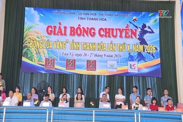 Khai mạc Giải Bóng chuyền “Bông lúa vàng” tỉnh Thanh Hóa lần thứ X, năm 2026
