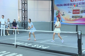 Khởi tranh Giải Pickleball đồng đội các CLB tỉnh Thanh Hóa năm 2026