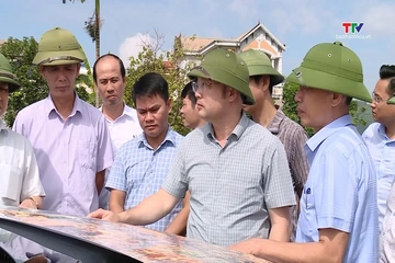 Phó Chủ tịch UBND tỉnh Cao Văn Cường kiểm tra tiến độ một số dự án
