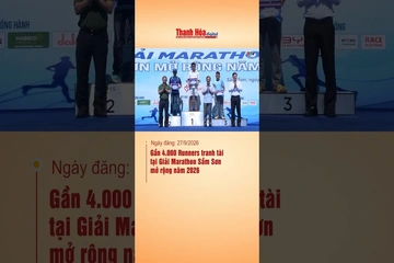 Gần 4.000 Runners tranh tài tại Giải Marathon Sầm Sơn mở rộng năm 2026