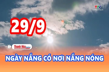 Cảnh báo thiên tai và thời tiết ngày 29/9/2026