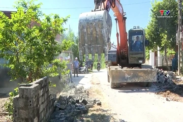 Xã Yên Thọ tạo sự đồng thuận cao trong công tác giải phóng mặt bằng