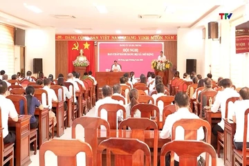 Ban Chấp hành Đảng bộ xã Hà Trung triển khai nhiệm vụ 3 tháng cuối năm 2026