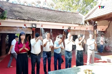 Xã Hoạt Giang tổ chức Lễ tưởng niệm 726 năm Ngày mất của Hưng Đạo Đại Vương Trần Quốc Tuấn