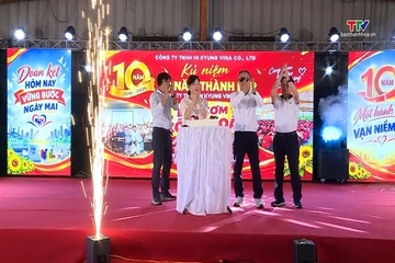 Công ty TNHH In Kyung Vina kỷ niệm 10 năm thành lập