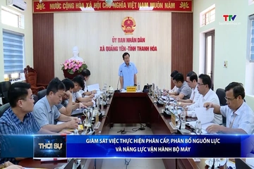Giám sát việc thực hiện phân cấp, phân bổ nguồn lực và năng lực vận hành bộ máy