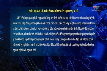 Siết quản lý, xử lý nghiêm “cò” dịch vụ y tế
