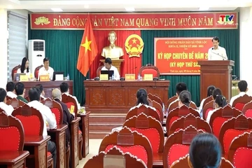 HĐND xã Vĩnh Lộc tổ chức kỳ họp thứ 6 (Kỳ họp chuyên đề)