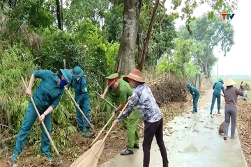 Triệu Sơn chung tay làm sạch môi trường