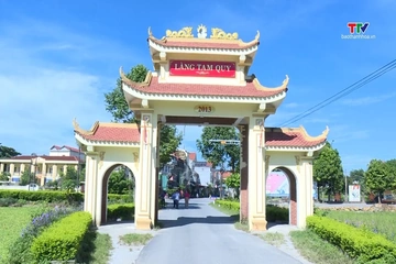 Làng cổ Tam Quy phát huy giá trị di sản trong không gian nông thôn mới.