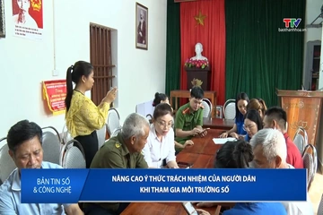 Nâng cao ý thức trách nhiệm của người dân khi tham gia môi trường số