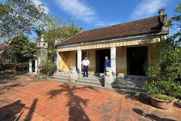 Đền thờ bia ký lăng mộ Quận công Lê Bùi Vị