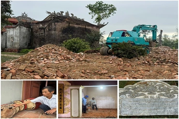 Khi di tích bị hư hỏng