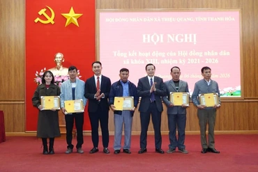 HĐND xã Thiệu Quang tổng kết hoạt động&nbsp;nhiệm kỳ 2021-2026