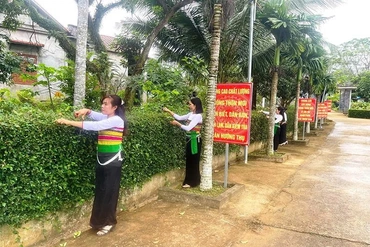 Ngọc Liên xây dựng khu dân cư&nbsp;“Sáng, xanh, sạch, đẹp, an toàn”