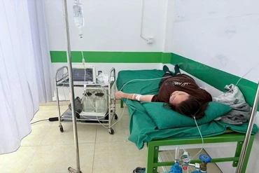 Một bệnh nhân sốc phản vệ sau khi ăn đuông dừa