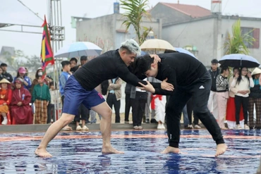 Hoằng Châu: Rộn ràng hội vật truyền thống và các trò chơi dân gian đầu xuân