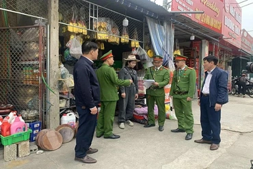 Phường Ngọc Sơn quyết tâm&nbsp;lập lại kỷ cương trật tự đô thị