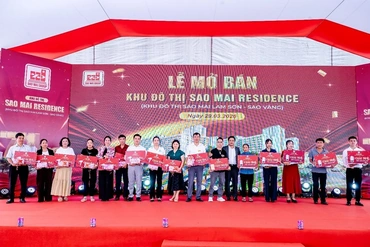 “Cháy hàng trong tích tắc” – Sao Mai Residence lập kỳ tích 33/33 sản phẩm ngay phiên mở bán đầu tiên