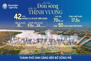 Eurowindow Light City trở thành hiện tượng thị trường bất động sản Thanh Hóa nhờ “lá chắn lãi suất”