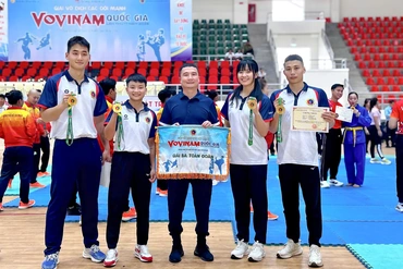 Vovinam Thanh Hóa xếp hạng ba toàn đoàn tại Giải vô địch các đội mạnh quốc gia 2026