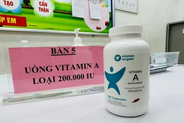 Triển khai Chiến dịch bổ sung vitamin A trên toàn quốc, bắt đầu từ tháng 6