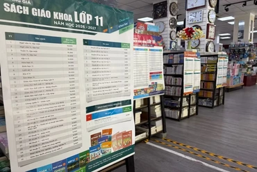 NXB Giáo dục Việt Nam công bố bảng giá sách giáo khoa từ lớp 1 đến lớp 12