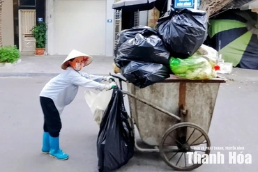 Chị Lanh “làm sạch môi trường - làm đẹp cho đời”