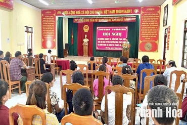 Đưa pháp luật vào cuộc sống từ những cách làm gần dân ở Kiên Thọ