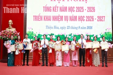 Xã Thiệu Hoá triển khai nhiệm vụ năm học 2026-2027